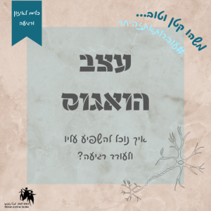 Read more about the article עצב הואגוס